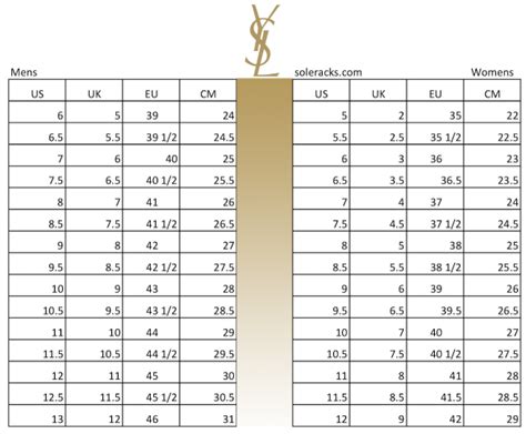 ysl sizing shoes|YSL belt size chart.